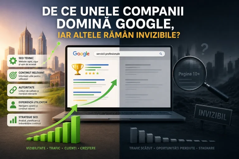 De ce unele companii domină Google, iar altele rămân invizibile